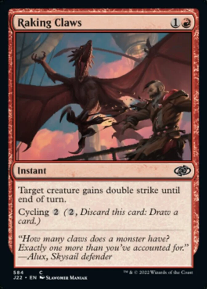 Raking Claws [J22] (F)