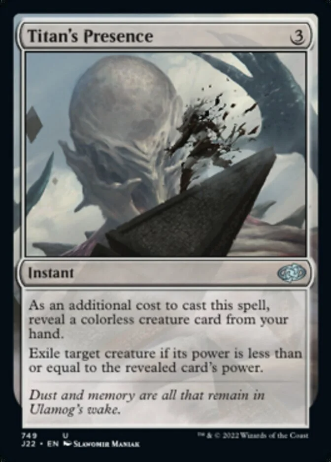 Titan's Presence [J22] (F)