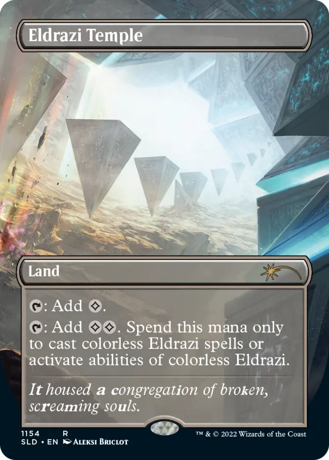 Eldrazi Temple <Artist Series Aleksi Briclot> [SLD]