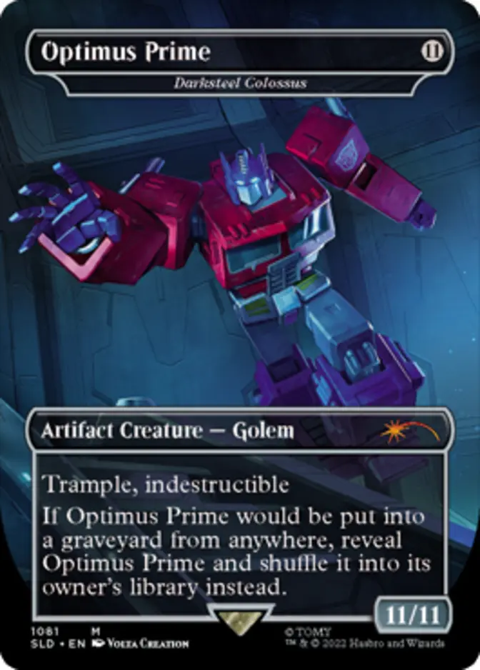 Darksteel Colossus <Optimus Prime - Transformers Optimus Prime vs Megatron> [SLD]