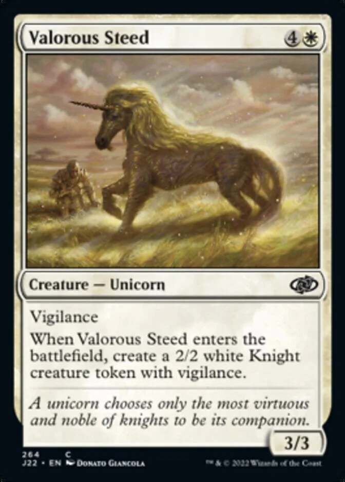 Valorous Steed [J22] (F)