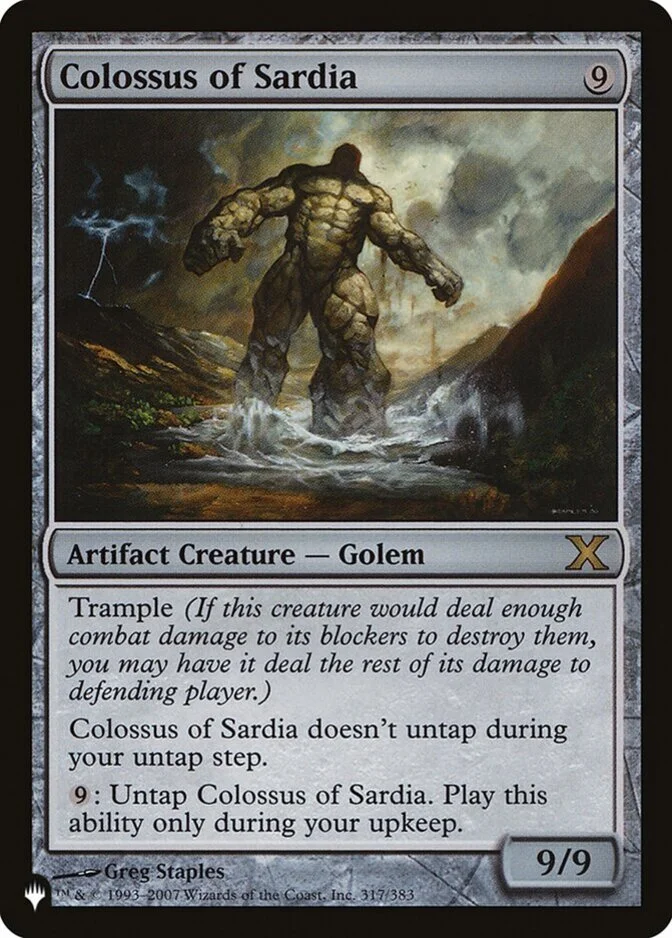 Colossus of Sardia [PLIST]