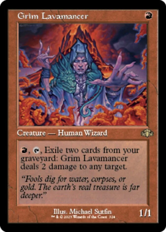 Grim Lavamancer <retro> [DMR]