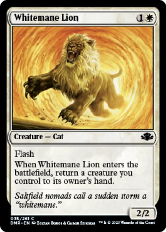 Whitemane Lion [DMR]