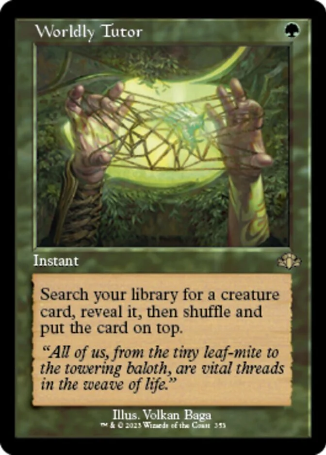 Worldly Tutor <retro> [DMR]