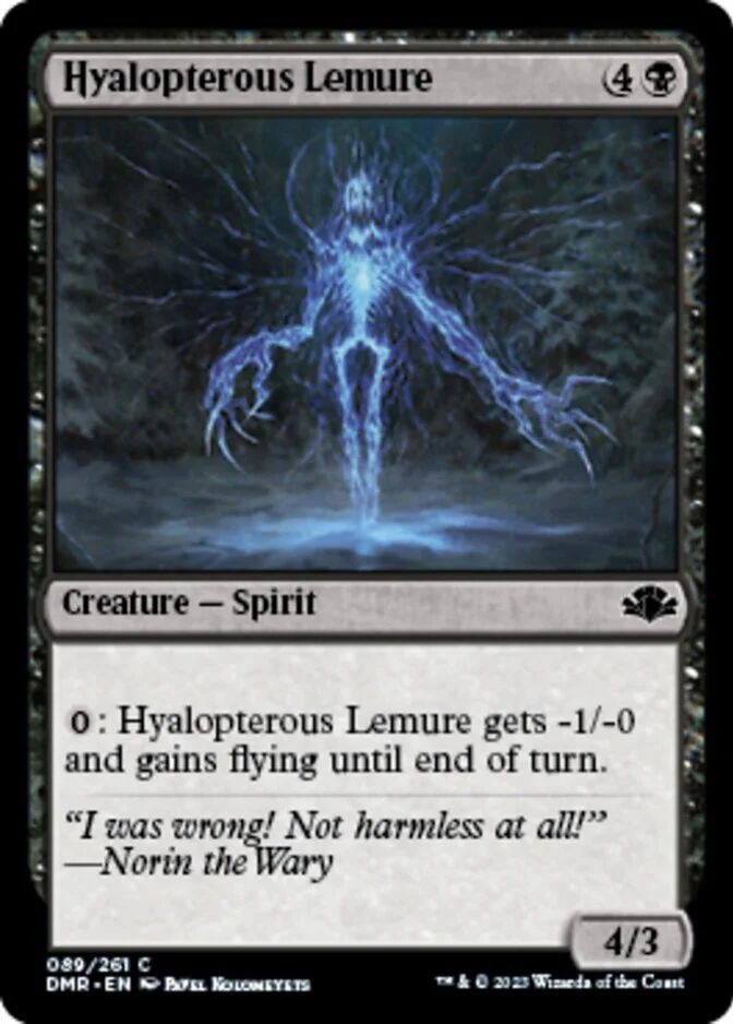 Hyalopterous Lemure [DMR]