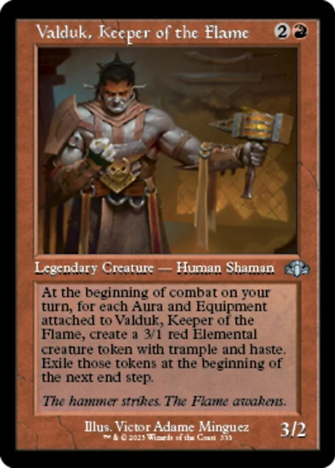 Valduk, Keeper of the Flame <retro> [DMR]