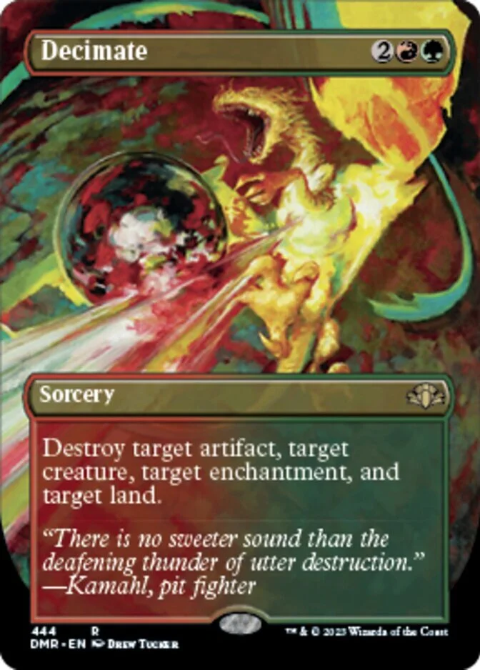 Decimate <borderless> [DMR]