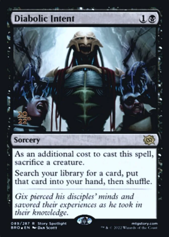 Diabolic Intent <prerelease> [BRO] (F)