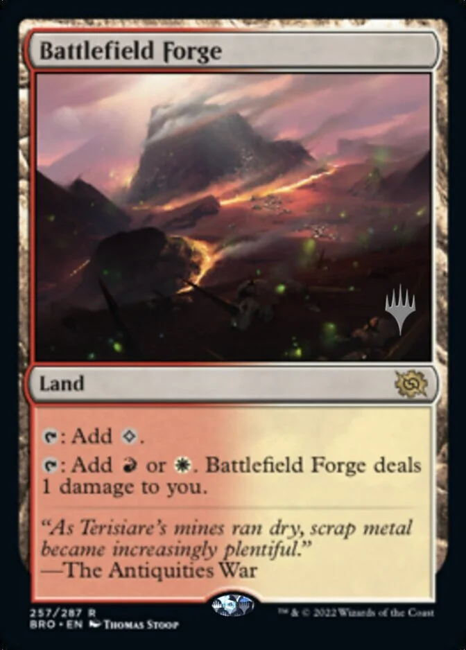 Battlefield Forge <planeswalker stamp> [BRO] (F)