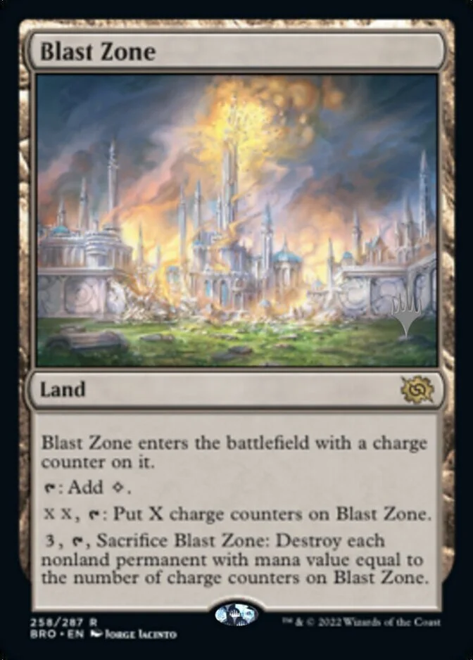 Blast Zone <planeswalker stamp> [BRO] (F)