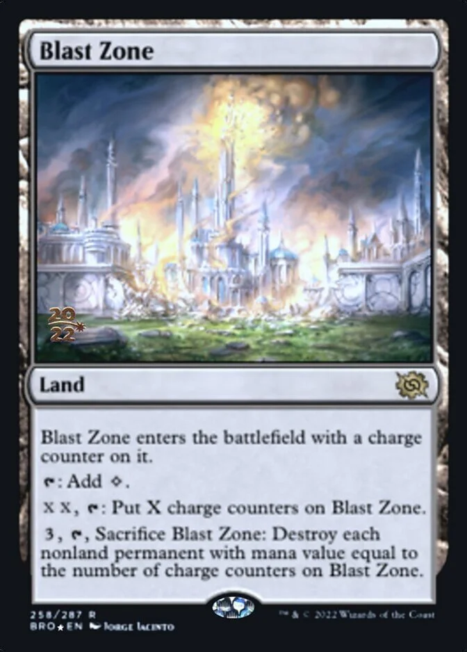 Blast Zone <prerelease> [BRO] (F)
