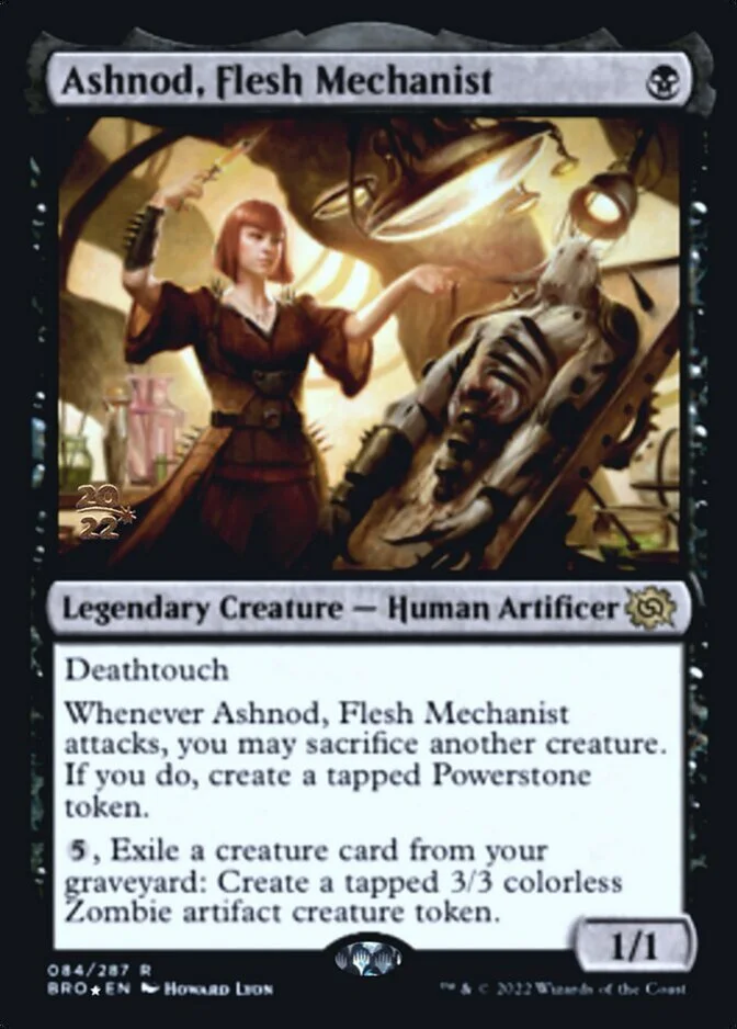 Ashnod, Flesh Mechanist <prerelease> [BRO] (F)