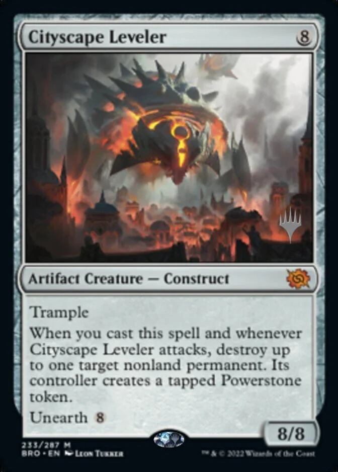 Cityscape Leveler <planeswalker stamp> [BRO]