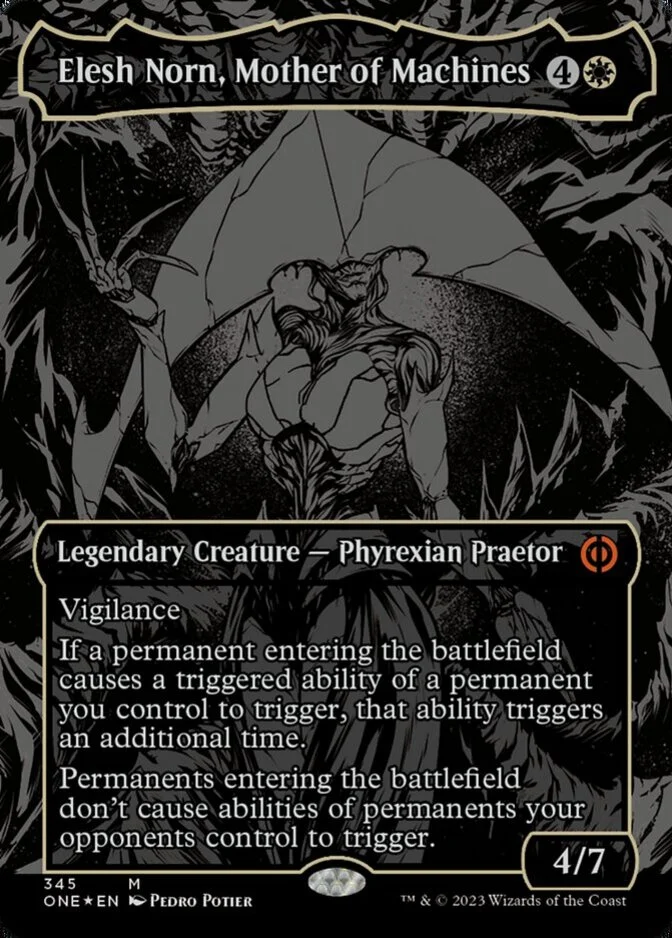 Elesh Norn, Mother of Machines <oil slick> [ONE]