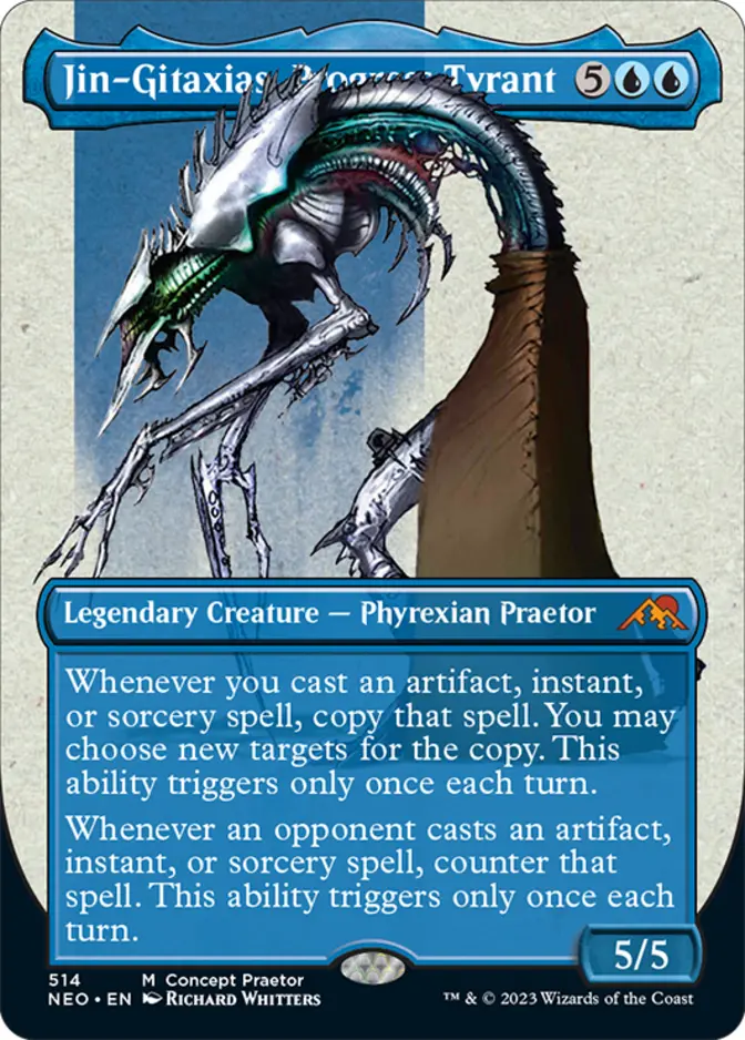 Jin-Gitaxias, Progress Tyrant <concept praetor - Step and Compleat Foil> [ONE]