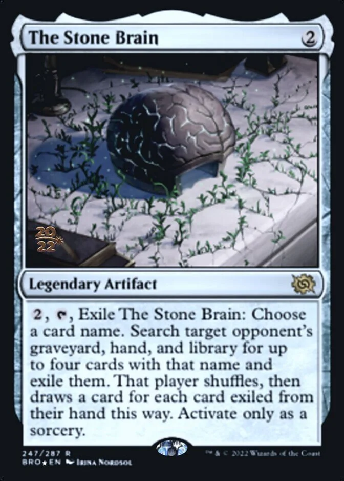 The Stone Brain <prerelease> [BRO] (F)