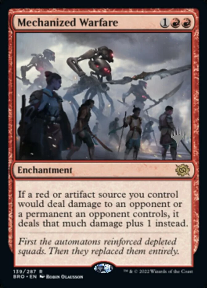 Mechanized Warfare <planeswalker stamp> [BRO]