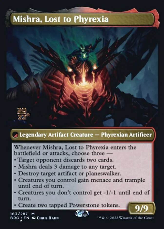 Mishra, Lost to Phyrexia <prerelease> [BRO] (F)