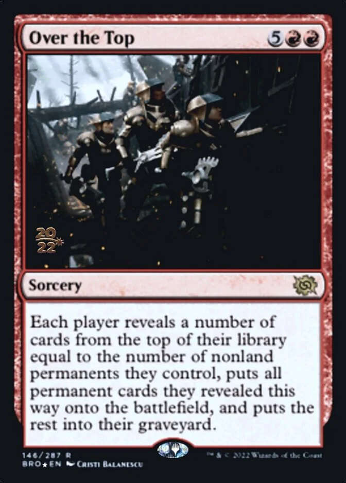 Over the Top <prerelease> [BRO] (F)