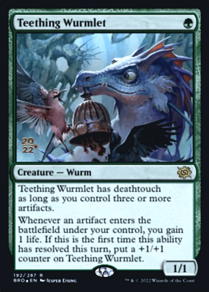 Teething Wurmlet <prerelease> [BRO] (F)