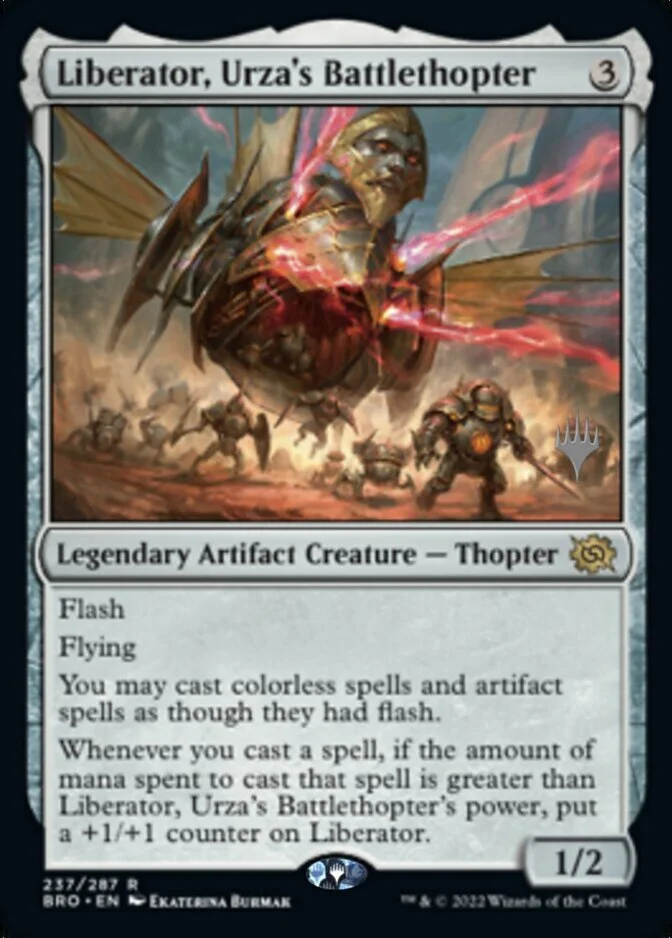 Liberator, Urza's Battlethopter <planeswalker stamp> [BRO] (F)