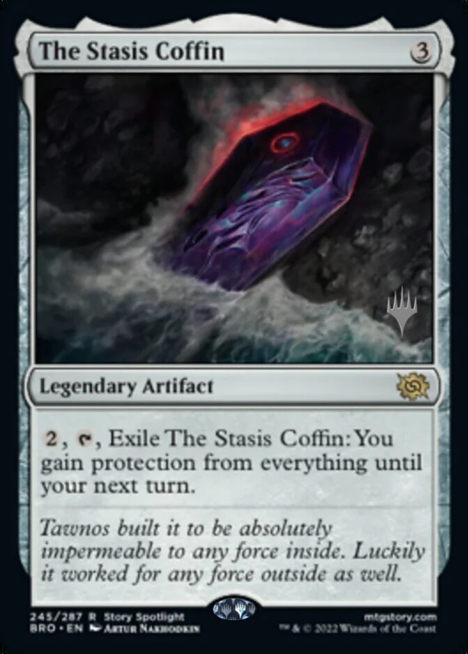 The Stasis Coffin <planeswalker stamp> [BRO] (F)