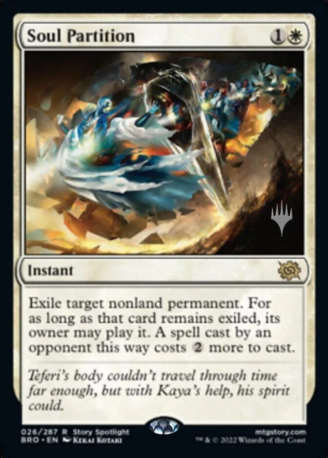 Soul Partition <planeswalker stamp> [BRO]