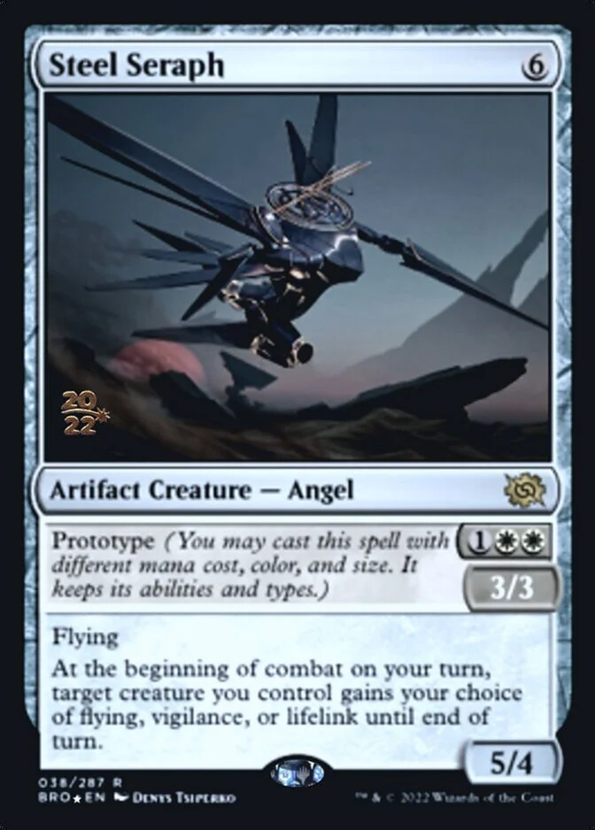 Steel Seraph <prerelease> [BRO] (F)