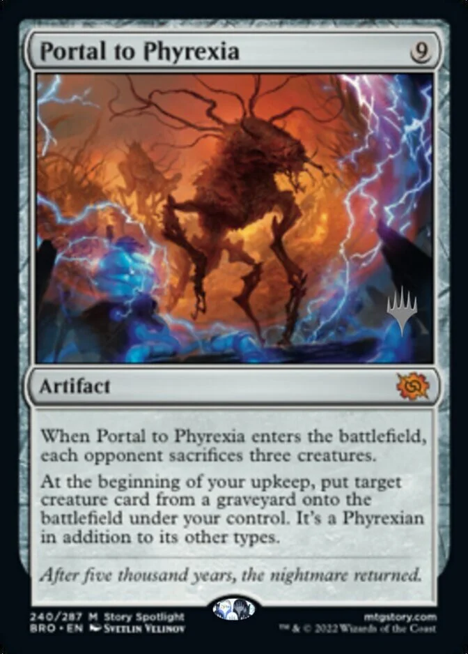 Portal to Phyrexia <planeswalker stamp> [BRO] (F)