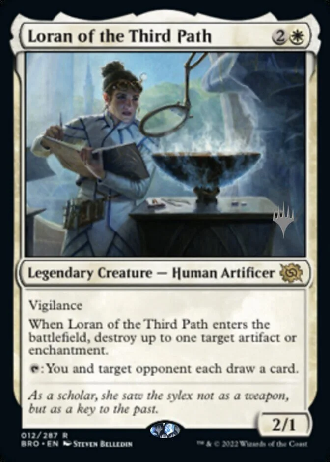 Loran of the Third Path <planeswalker stamp> [BRO] (F)