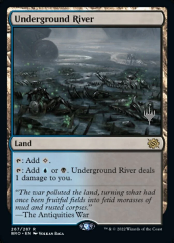 Underground River <planeswalker stamp> [BRO] (F)