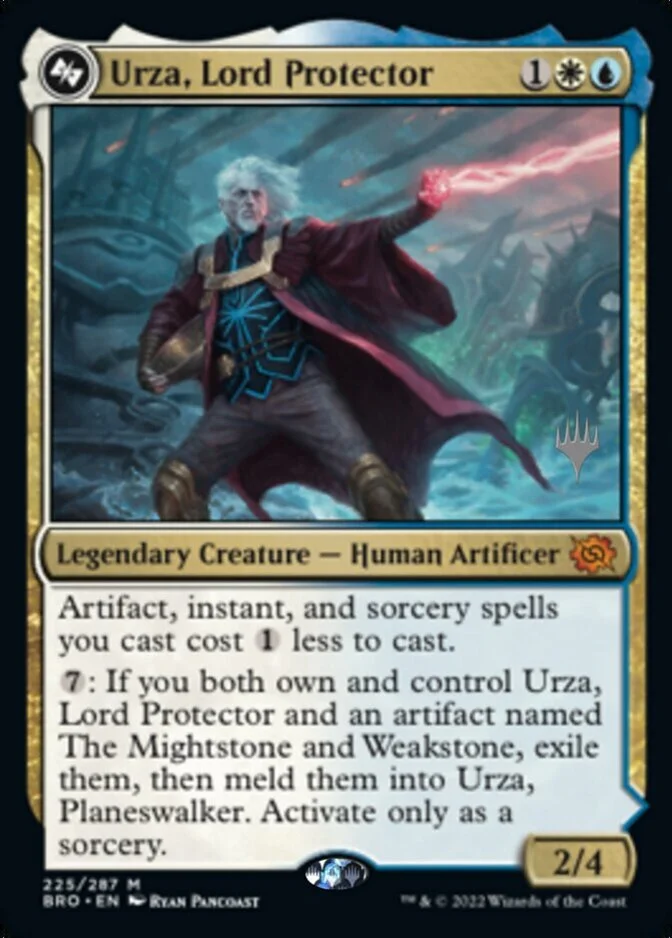 Urza, Lord Protector <planeswalker stamp> [BRO]
