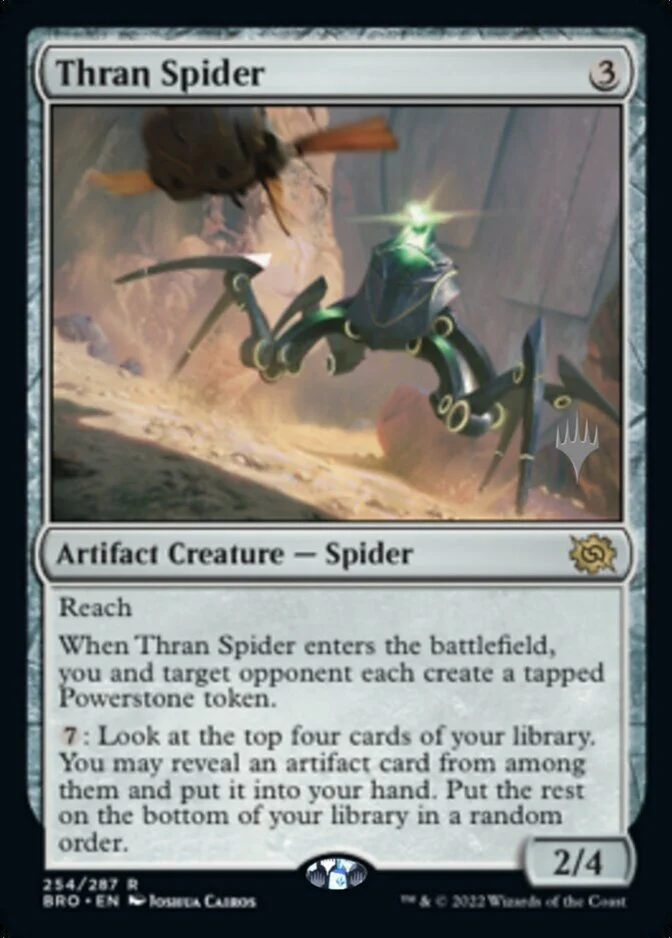 Thran Spider <planeswalker stamp> [BRO]