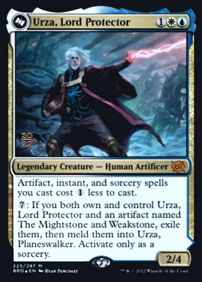 Urza, Lord Protector <prerelease> [BRO] (F)