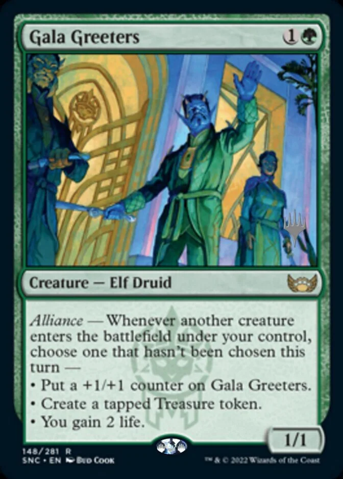 Gala Greeters <planeswalker stamp> [SNC] (F)