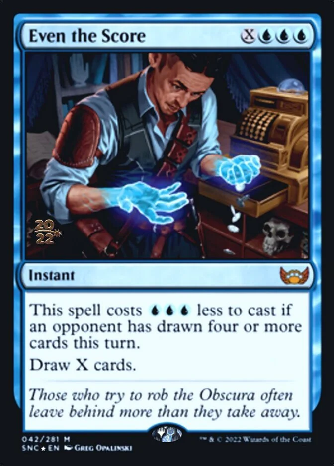 Even the Score <prerelease> [SNC] (F)