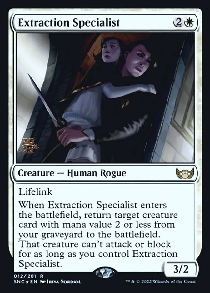 Extraction Specialist <prerelease> [SNC] (F)