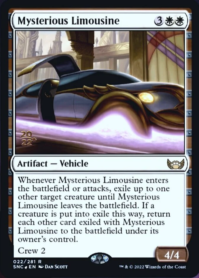 Mysterious Limousine <prerelease> [SNC] (F)