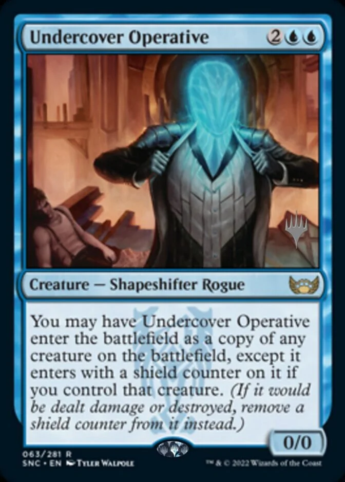 Undercover Operative <planeswalker stamp> [SNC]