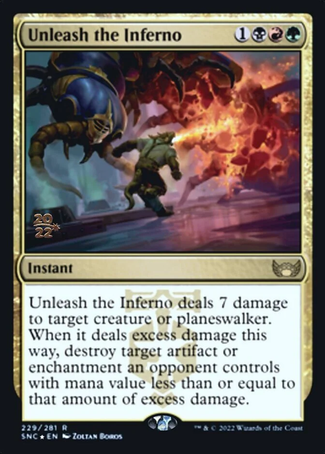 Unleash the Inferno <prerelease> [SNC] (F)