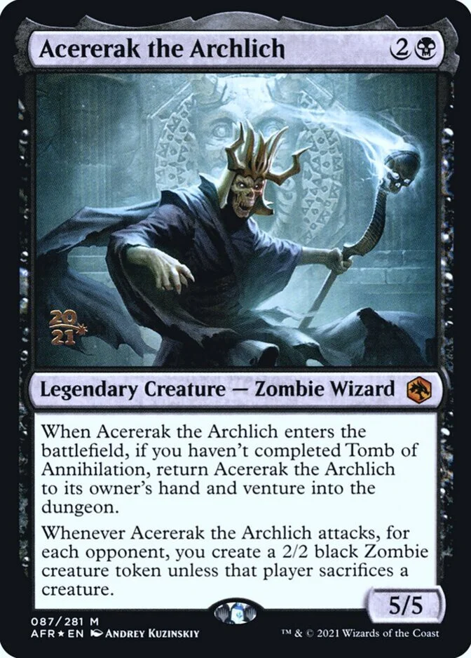 Acererak the Archlich <prerelease> [AFR] (F)