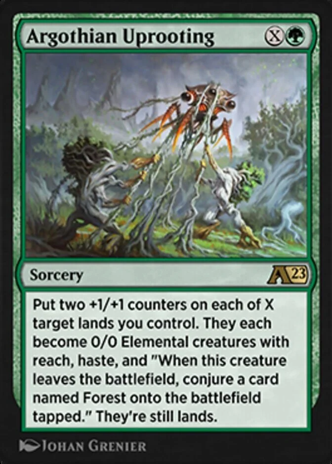 Argothian Uprooting [Y23]