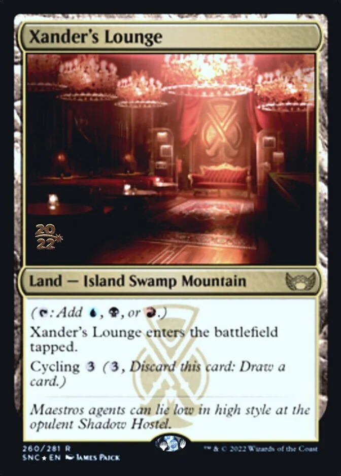 Xander's Lounge <prerelease> [SNC] (F)