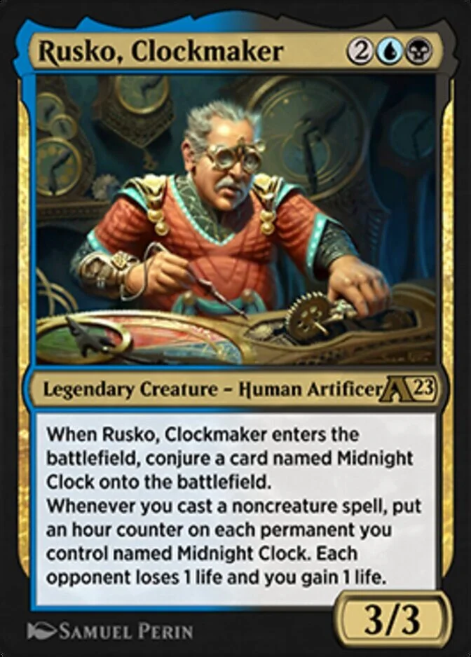 Rusko, Clockmaker [Y23]