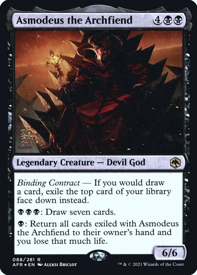 Asmodeus the Archfiend <prerelease> [AFR] (F)