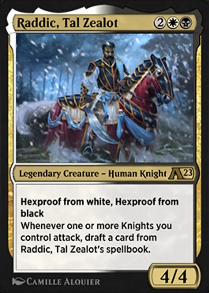 Raddic, Tal Zealot [Y23]