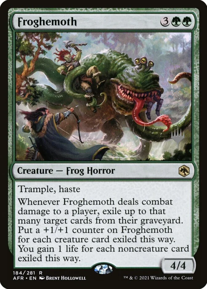 Froghemoth <planeswalker stamp> [AFR] (F)
