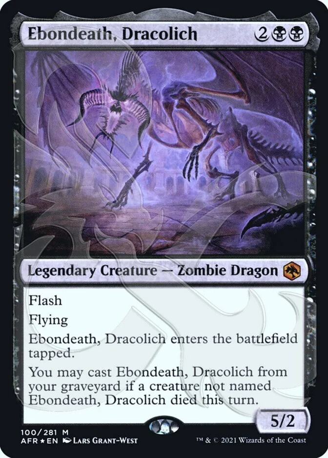Ebondeath, Dracolich <ampersand> [AFR] (F)