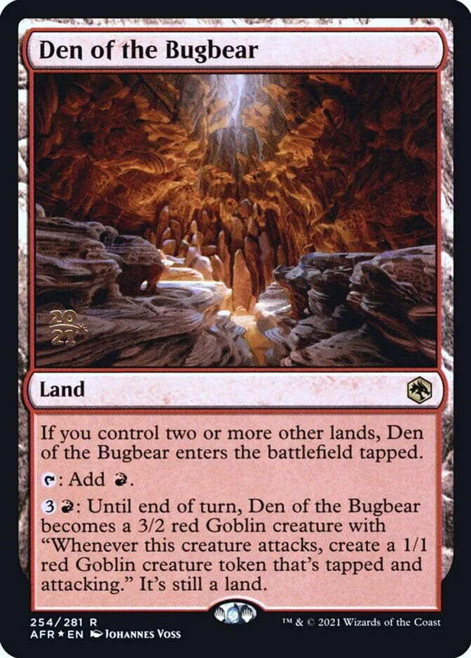 Den of the Bugbear <prerelease> [AFR] (F)